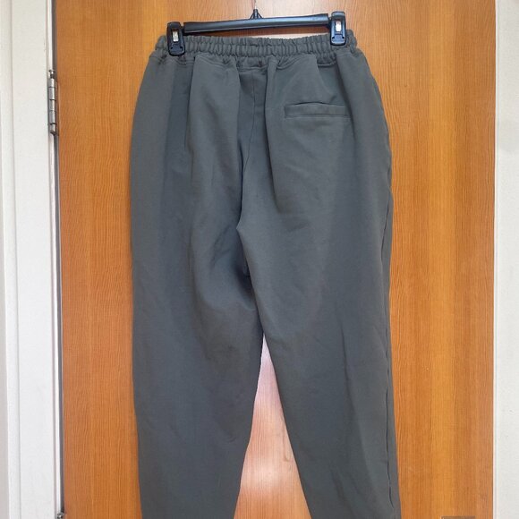 Killion Olive Terry Track Pants - Picture 2 of 4